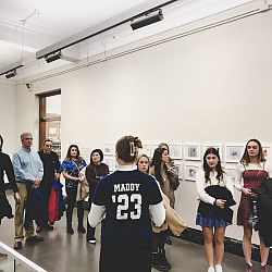 Architecture Ambassador providing tour