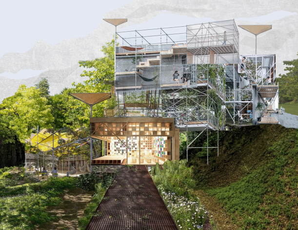 â€œEvolving an Urban Ecologyâ€ experiential collage